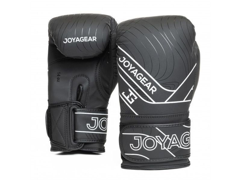 Joya Essential - PU Bokshandschoenen - Zwart met Wit