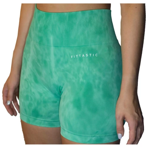 Fittasstic Sportswear Tie Dye Shorts Green