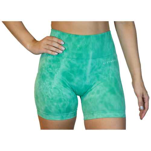 Fittasstic Sportswear Tie Dye Shorts Green