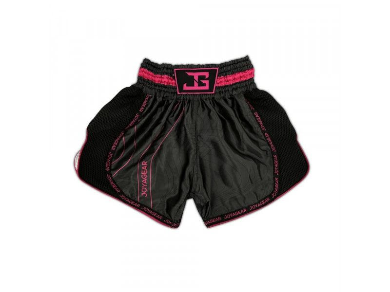 Joya Essential - Kickboks broekje - Zwart met roze