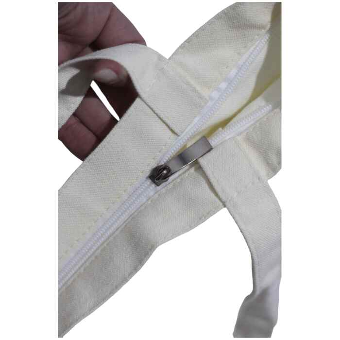 Fittastic Sportswear Totebag 2.0 - Draagtas Katoen - Beige - jokasport.nl