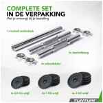 Tunturi Halter & Dumbells Set - 20 kg, Ijzer