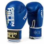 Green Hill Tiger 2.1 Bokshandschoenen - Leer - Blauw jokasport.nl
