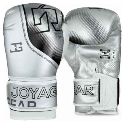 The Joyagear Evolution Bokshandschoenen - Zilver-Wit