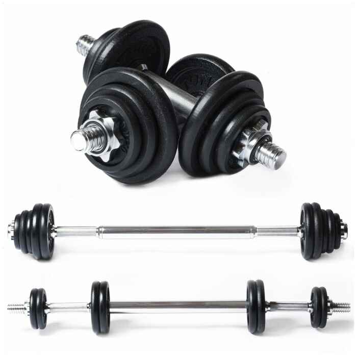 Tunturi Halter & Dumbells Set - 20 kg, Ijzer
