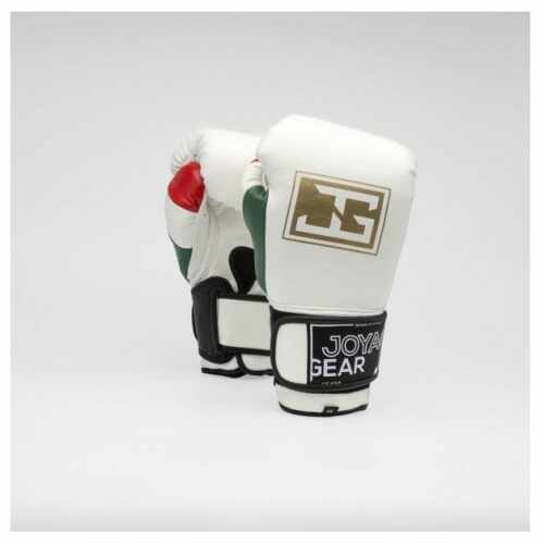Joyagear IT100 Kickbokshandschoenen - Leer - Wit