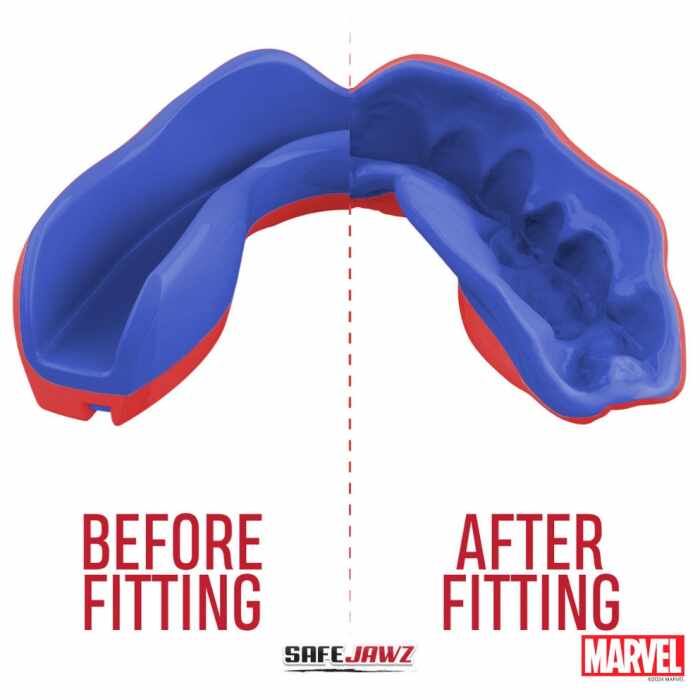 Marvel x SafeJawz - Gel Bitje - Captain America - jokasport.nl