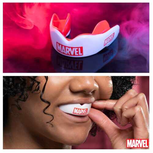 Marvel x SafeJawz - Gel Bitje - Logo - jokasport.nl