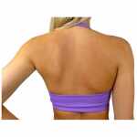Fittastic Sportswear Open Back Bra - Dreamy Purple