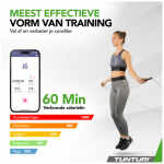 Tunturi Slim springtouw met display en app