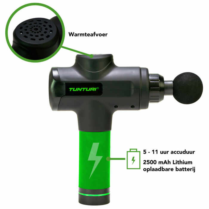 Tunturi MG50 Massage Gun - Massagepistool