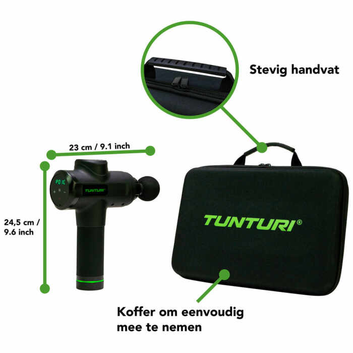 Tunturi MG50 Massage Gun - Massagepistool