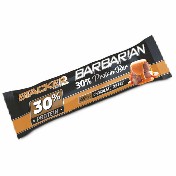 Stacker 2 Barbarian Protein Bar - Chocolate Toffee 45gr - jokasport.nl