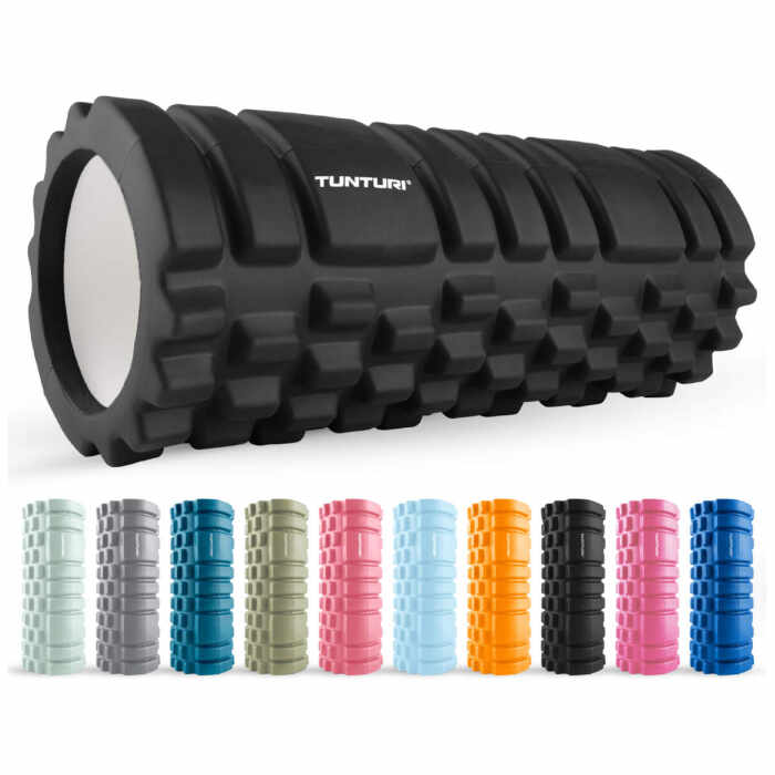 Tunturi Yoga Grid Foam Roller 33cm - jokasport.nl