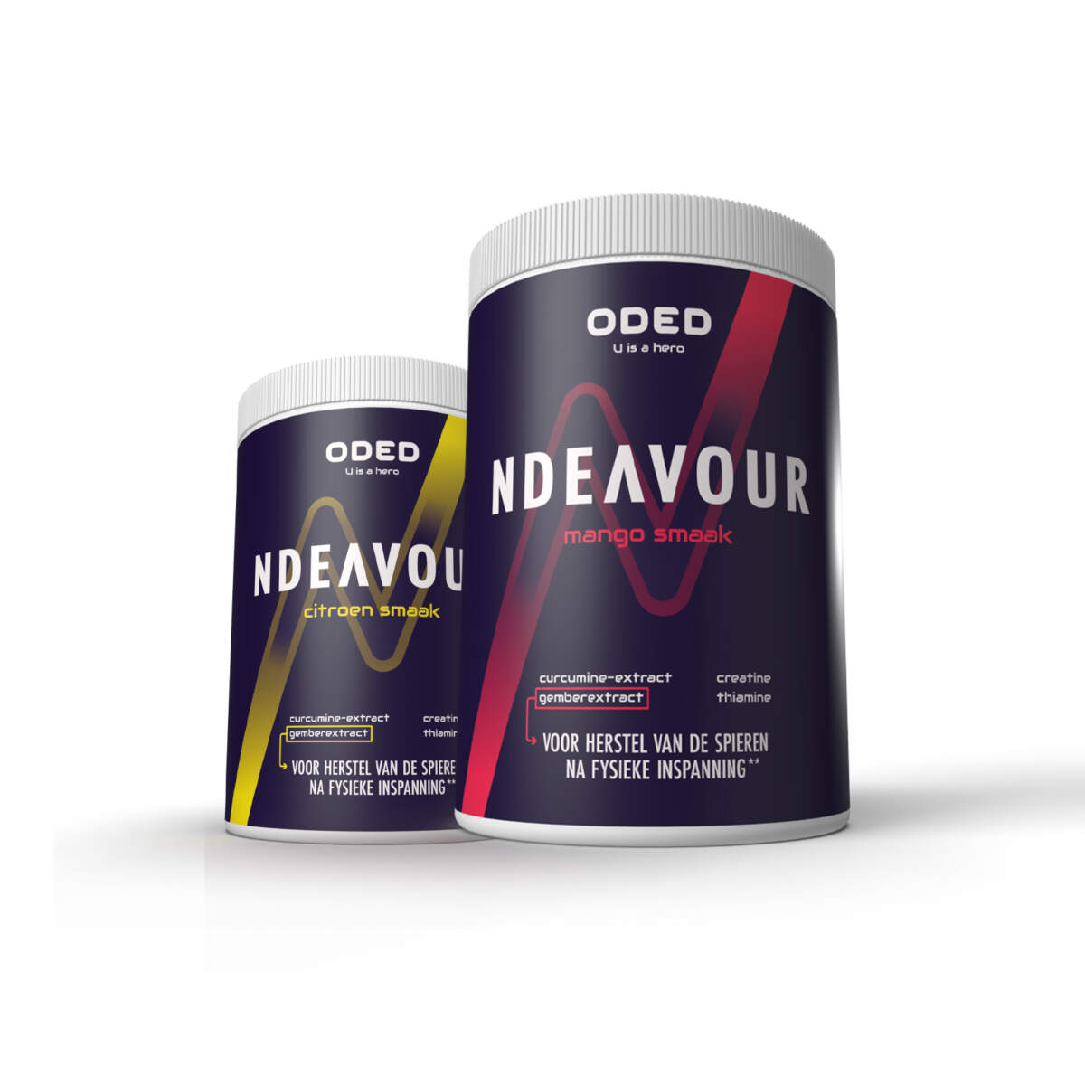 ODED - NDEAVOUR Creatine + Spierherstel - 504gr - jokasport.nl