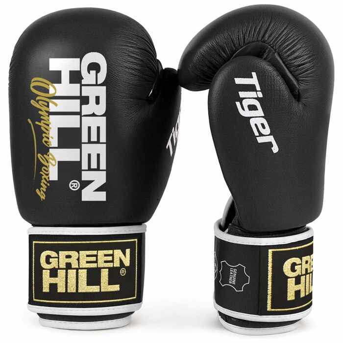 Green Hill Tiger 2.2 Bokshandschoenen - Leer - Zwart