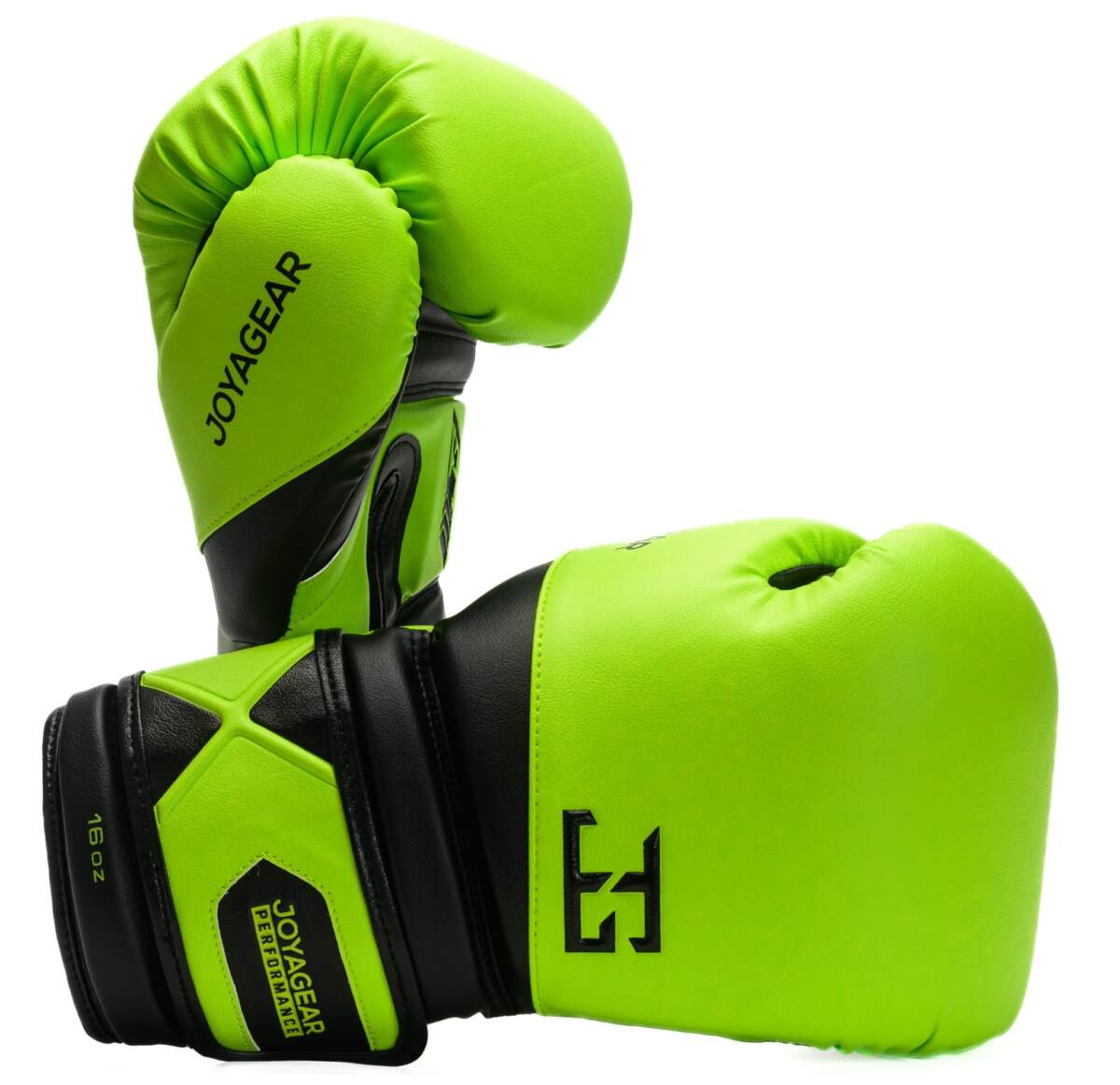 Joyagear Performance Velcro Bokshandschoenen - Lime/Zwart