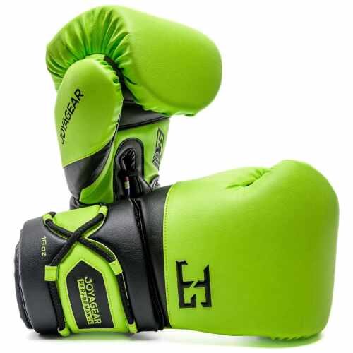 Joyagear Performance Veter Bokshandschoenen - Lime/Zwart