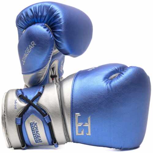 Joyagear Performance Veter Bokshandschoenen - Blauw/Silver