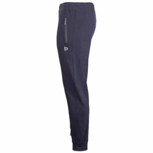 Donnay Jack Fleece Pants - Jogginbroek met rits - Navy Blauw