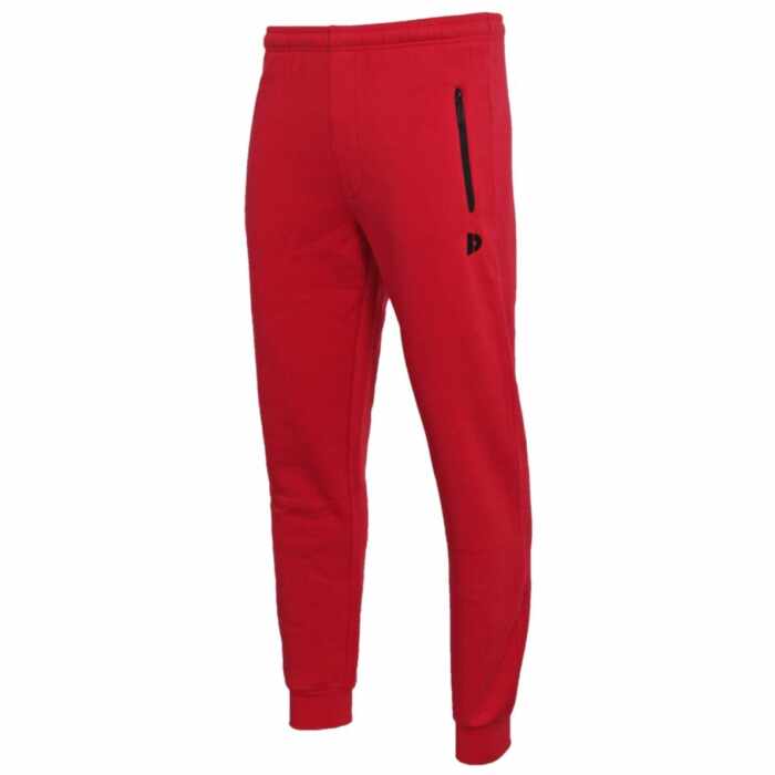 Donnay Jack Fleece Pants - Jogginbroek met rits - Rood