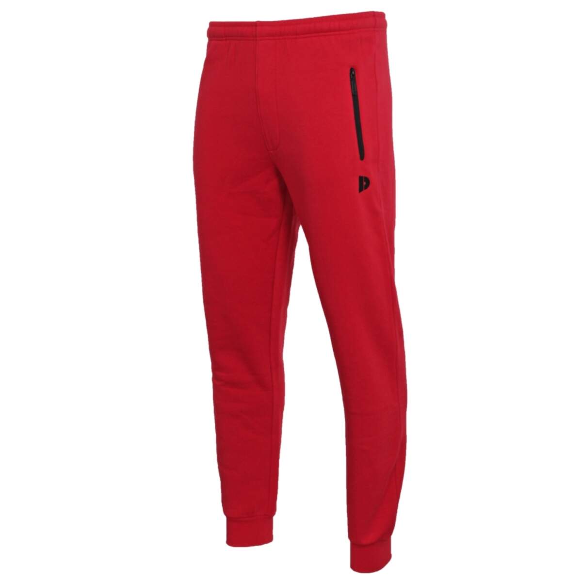 Donnay Jack Fleece Pants - Jogginbroek met rits - Rood