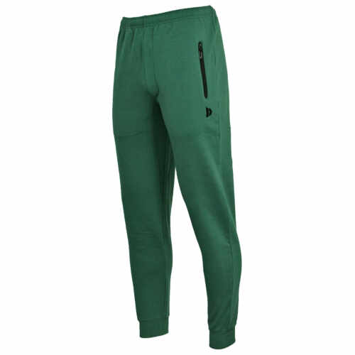 Donnay Jack Fleece Pants - Jogginbroek met rits - Bosgroen