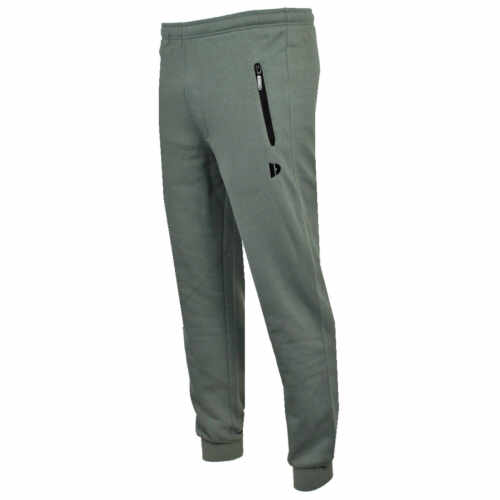 Donnay Jack Fleece Pants - Jogginbroek met rits - Legergroen
