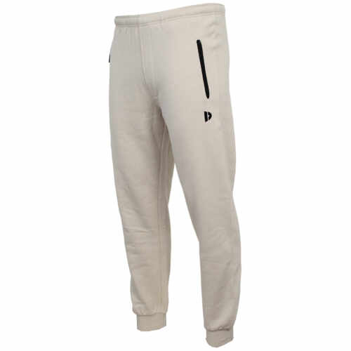 Donnay Jack Fleece Pants - Jogginbroek met rits - Beige