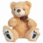 Sunkid Knuffel - Knuffelbeer - Teddybeer 23cm met strik - Floxie Jokasport.nl