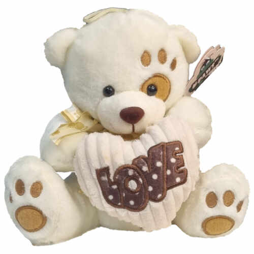 Paws Knuffelbeer met hartje (Love) - Teddybeer 20cm - Tana Jokasport.nl