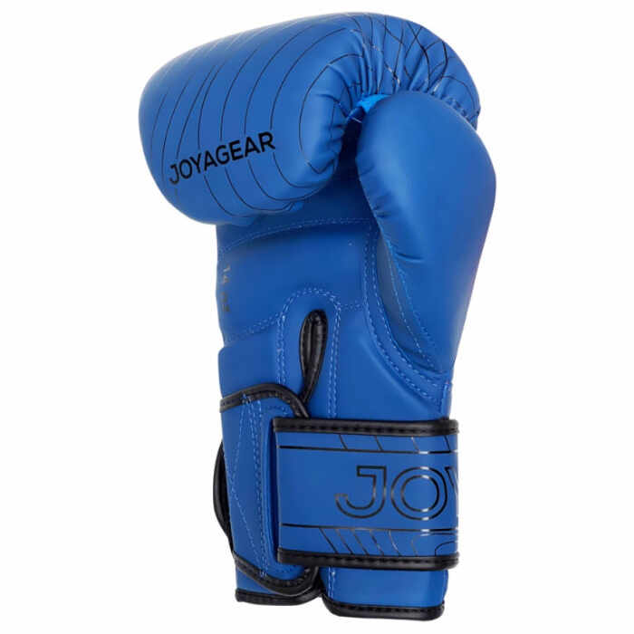 Joya Essential - PU Bokshandschoenen - Blauw met zwart