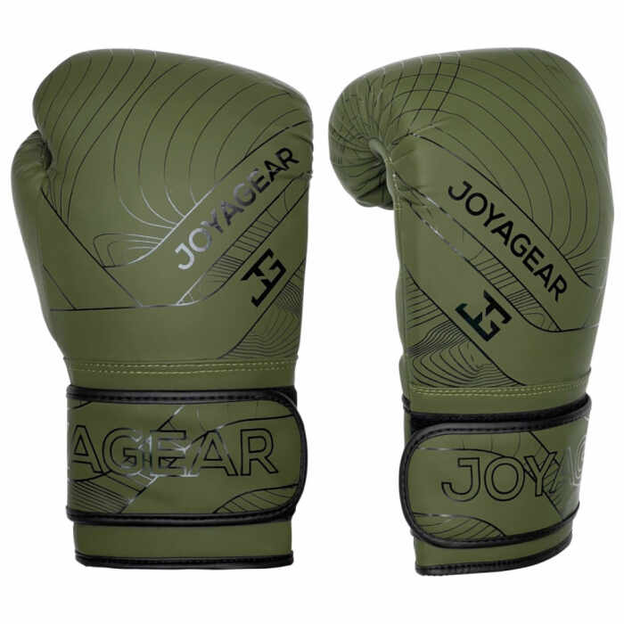 Joya Essential - PU Bokshandschoenen - Groen met zwart