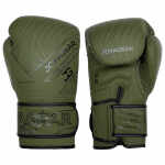 Joya Essential - PU Bokshandschoenen - Groen met zwart