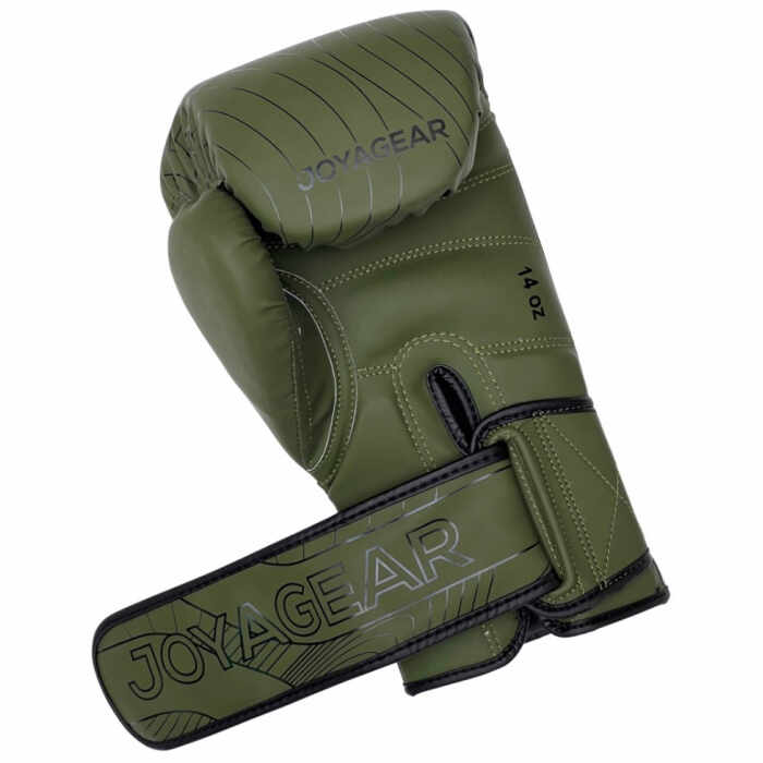 Joya Essential - PU Bokshandschoenen - Groen met zwart