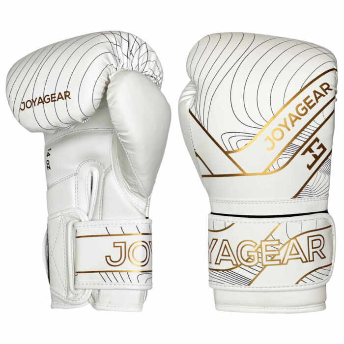 Joya Essential - PU Bokshandschoenen - Wit met goud