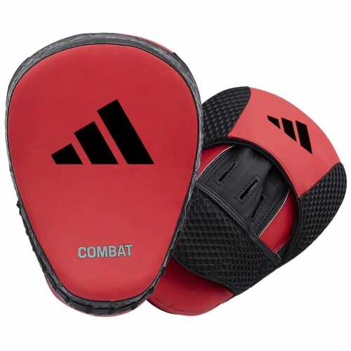 Adidas Combat 50 - Focus Mitts - Rood/Zwart - FLX 3.0