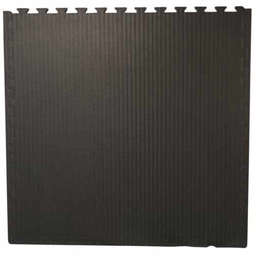 Vechtsportmat - Puzzelmat - 100x100x2cm - Zwart/Grijs