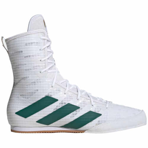 Adidas Box Hog 4 - Boksschoenen - Wit / Groen Jokasport.nl