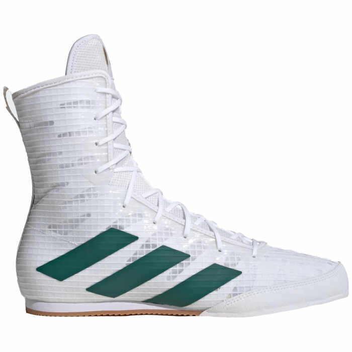 Adidas Box Hog 4 - Boksschoenen - Wit / Groen Jokasport.nl