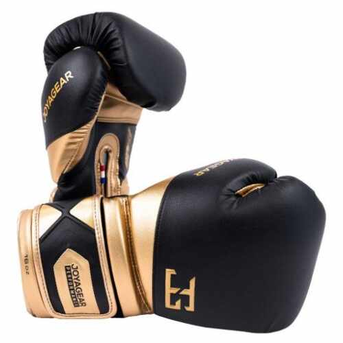Joyagear Performance Velcro Bokshandschoenen - Zwart/Goud