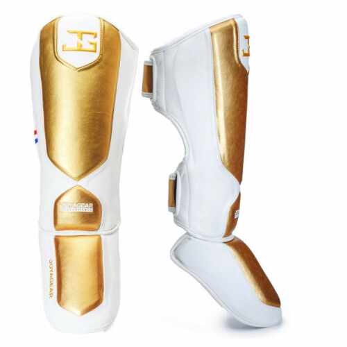 Joyagear Performance Scheenbeschermers - Wit/Goud