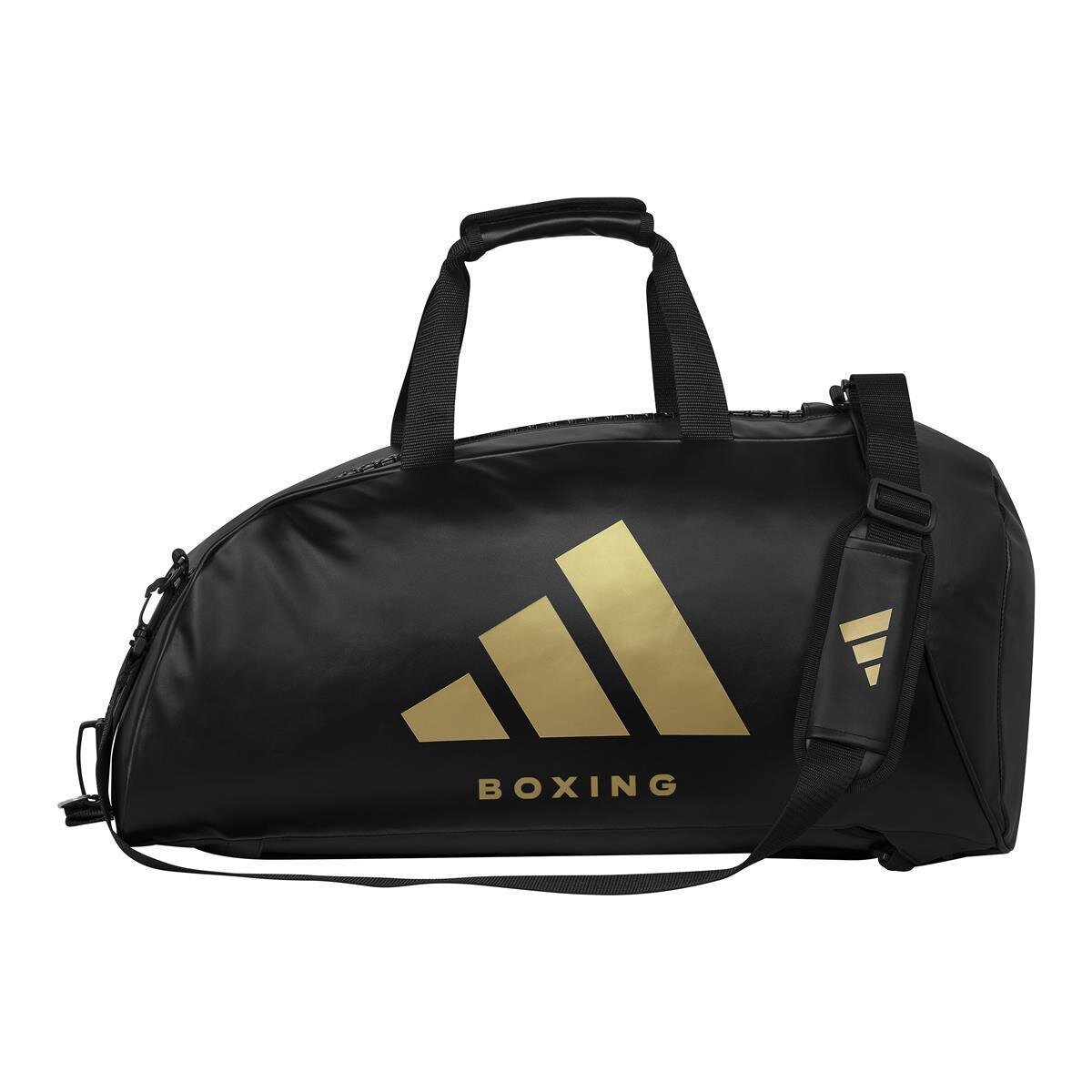 Adidas Boxing 2-in-1 Sporttas - PU - Zwart/Goud