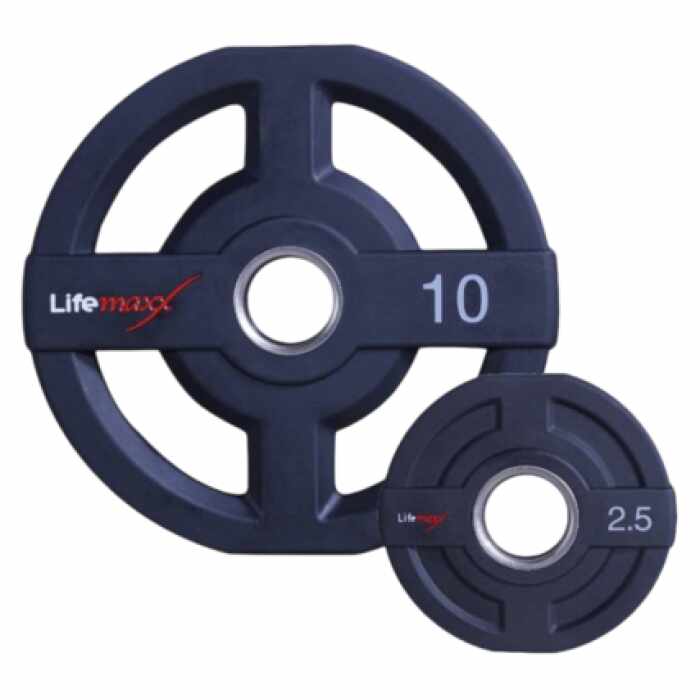 LMX Lifemaxx PU olympic disc 50mm 25kg