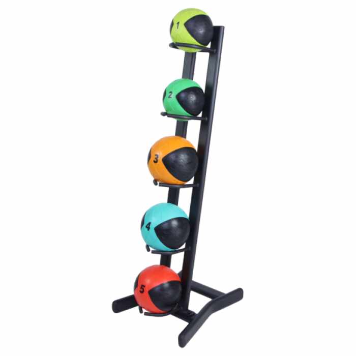 LMX Medicineball rack. For 5 medicineballs