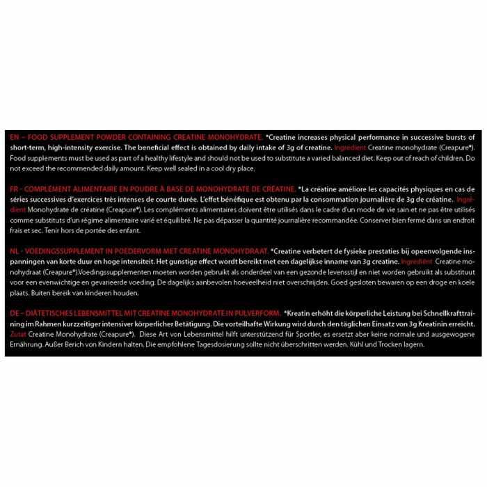 Performance Sports Creapure - Ultra Pure Creatine - 300gr