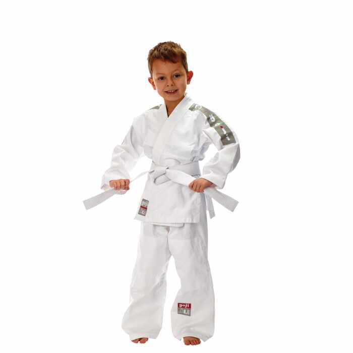 Ju-Sports Judopak Kinderen Yoji - Wit - met band