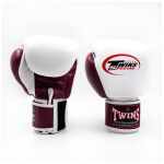 Twins BGVL 3-2T - Bokhandschoenen - Maroon / White