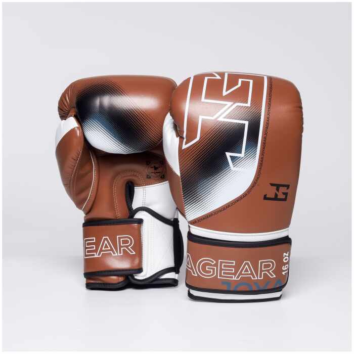 The Joyagear  Evolution Pro  Kickbokshandschoenen - Bruin/Wit