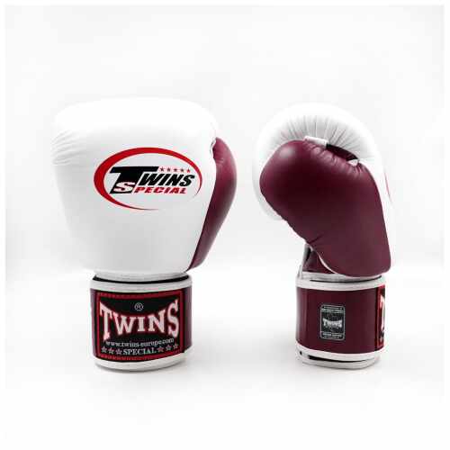 Twins BGVL 3-2T - Bokhandschoenen - Maroon / White